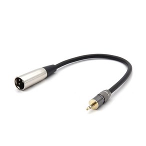 컴스 캐논 XLR M to 3.5mm 변환 케이블 TB019