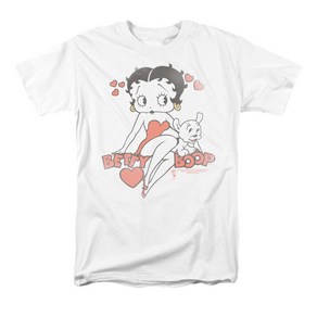 ROCKPANDA Betty Boop Classic With Pup 반팔티