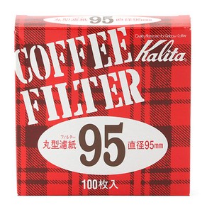 칼리타 더치 카페 필터 95, 100개, 1개