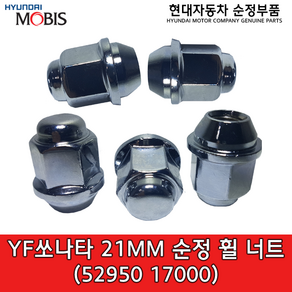 YF쏘나타 21mm 순정 휠너트 / 5295017000 / 52950 17000 / 아반떼HD / 아반테MD / 모닝 / 엑센트 / 맥스크루즈 / i30 / 레이 / 쏘울 / K3, 1개