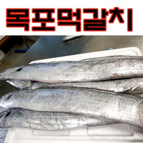 목포 먹갈치 중대사이즈 5마리 손질진공급냉, 1개