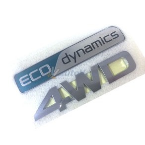 MOBIS 현대모비스 기아순정부품 올뉴쏘렌토 [ECO DYNAMICS-4WD] 크롬 엠블럼