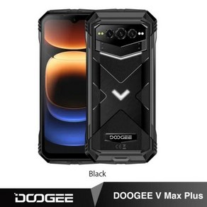 DOOGEE V Max Plus 22000mAh 5G 보강 스마트폰 36GB(16+20) 512GB 200MP 카메라폰 6.58