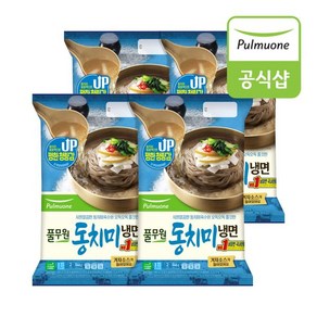 풀무원 시원한 동치미냉면 846g(2인분) x 4봉, 846g, 4개