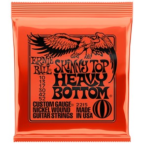 어니볼 일렉줄 Ernie Ball 2215 Slinky 스키니탑 헤비바텀 슬링키 (010-052)