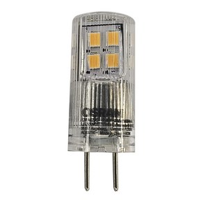 오스람 LED 핀 JC 12V 2.6W GY6.35 전구색 기존 할로겐 핀 28W 대체, 1개