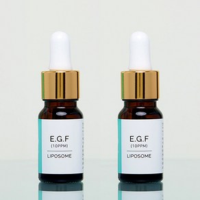 랑팡 EGF 리포좀 10ppm 앰플 원액 1+1, 2개, 10ml