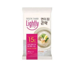 라이틀리 면이된 곤약, 180g, 4개