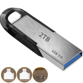 님버스라이프 대용량 usb 3.0 1테라 2테라 휴대용 이동식 메모리 USB 2TB