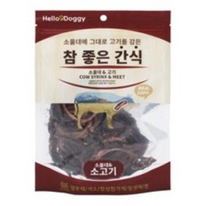 참좋은간식 소울대 강아지 간식 80g, 소고기맛, 6개