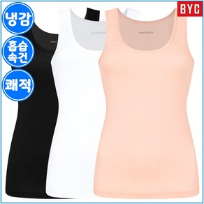 BYC 여성 보디드라이 냉감 민소매 조끼 런닝 1매입 S79E7