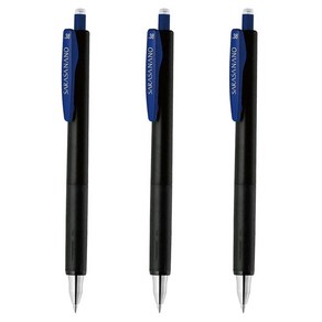 제브라 사라사 나노 젤잉크펜 0.38mm, 3개, 다크 블루