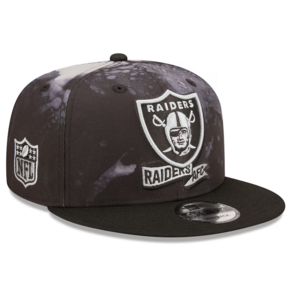 Las Vegas Raides Ea 2022 Sideline 9FIFTY 잉크 Dye 스냅백 모자 캡 남성 NFL