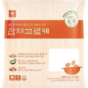 사옹원 잡채 고로케 (1kg), 1kg, 1개