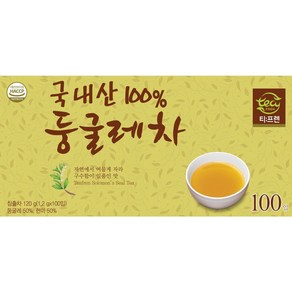 차명가 티프렌 둥굴레차 100티백(100%국내산)