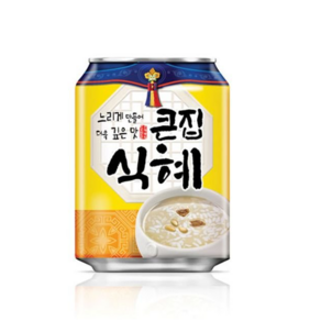 [해태음료] 큰집식혜, 238ml, 48개
