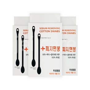 풍성 플러스 피지면봉 30p 개별포장 국내산, 30개입, 6개