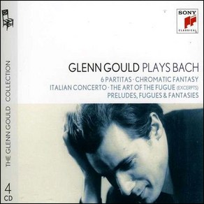 (수입4CD) Glenn Gould - Bach: 6 Patitas/ Peludes/Fugues/Fantasies (바흐: 파르티타/크로마틱 판타지), 단품