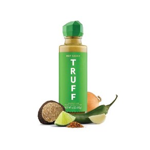 TRUFF Jalapeno 라임 블랙 트러플 주입 핫소스 170g(6oz)