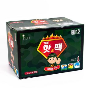 대용량 인라이프 포켓용 핫팩 150g, 30개