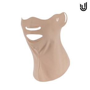 유투스포츠 ML1 롱넥 익스트림 마스크 자외선차단 골프 자전거 스포츠 등산 낚시 산책, 베이지, 1개