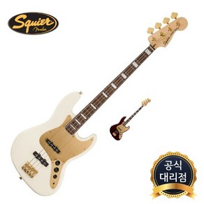 스콰이어 40TH ANNIVERSARY JAZZ BASS GOLD EDITION, OLYMPIC  WHITE, 1개