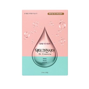 닥터 크린시아 Y존케어 저자극 여성 청결제 3개입, 17ml, 1개