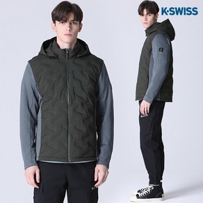 K-SWISS] 튜브 하이브리드 트레이닝 패딩자켓