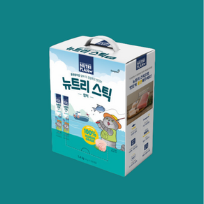 동원 뉴트리플랜 뉴트리스틱 100개입 1박스 고양이간식, 참치, 1.4kg, 1개