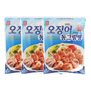 한성 오징어동그랑땡1kg, 3개, 1kg