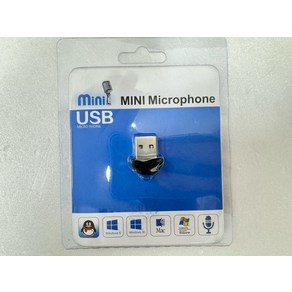 아두이노 라즈베리파이 MINI USB 마이크 윈도우 맥 리눅스 호환, 1개