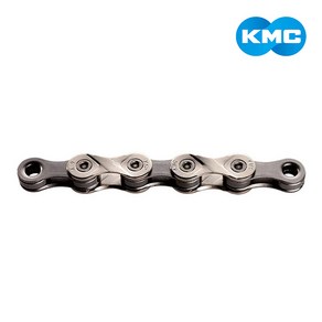 KMC X9 9단 122링크 자전거 체인, 실버그레이, 1개