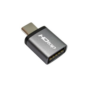 HDTOP C타입 to USB3.0 5Gbps OTG 변환 젠더 HT-3C016, 1개