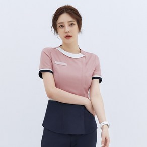 [더유니폼랩] 간호복 상의 병원 간호사 유니폼 세트 실습복 스크럽복 NS-165