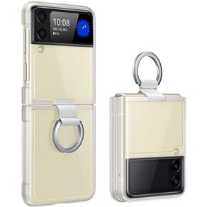 아칸크 삼성 갤럭시 Z플립3 SM-F711N 슬림핏 하드 링 휴대폰 케이스 Samsung Galaxy Z Flip 3 Ring Case