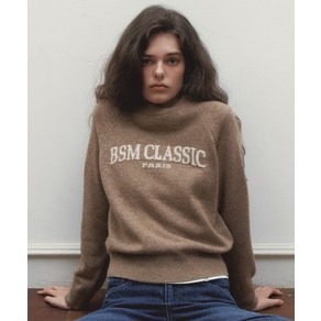 벤시몽 BSM CLASSIC KNIT PULLOVER - MOCHACCINO