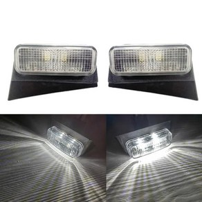 볼보 FH FM 트럭용 24V LED 백색광 선바이저 조명 캡 상단 신호등 OEM 82349221 82348508 82349220(595621), 1pai white, 1pai white