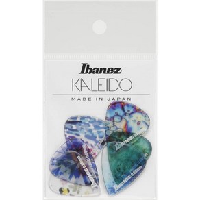 Ibanez Pick 6점 세트 KALEIDO 시리즈 트라이탄 베이스의 컬러풀한 디자인 쇼트 티어드롭 1.0mm PCP16H-C2, 0.88 밀리미터, No.14/눈물방울, 1개