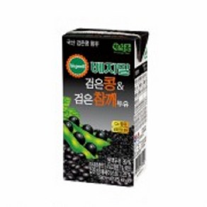 (안전배송 박스포장) 베지밀 검은콩 검은참깨 두유 190ml