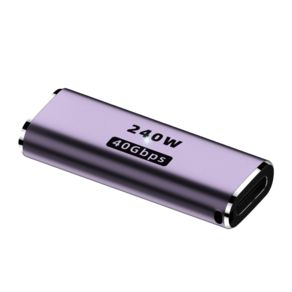 비잽 C타입 USB4 젠더 40G PD 240W 스팀덱 노트북 변환 연장, 236_BZG4C3, 1개, 27mm