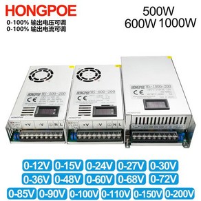 조정 가능한 디지털 디스플레이 전원 공급 장치 500W 0-12V Ac DC Smps, 02 1000W_01 110V_07 0-36VDC