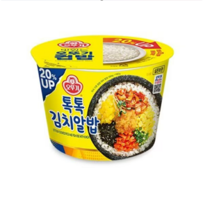 맛있는 오뚜기 컵밥 톡톡 김치알밥, 227g, 1개