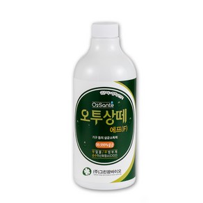 오투상떼 에프 뿌리는 이산화염소 살균소독제 리필 1L, 500ml x 1개, 1개, 500ml