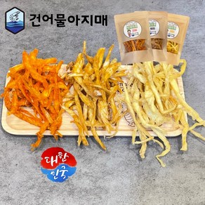 국산 시즈닝 먹태마루 양념 먹태 먹태채, 간장맛(60gX10팩), 10개