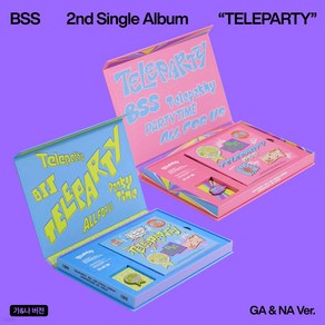 [홀로그램 슬리브 증정] 세븐틴 부석순 - 싱글 2집 앨범 TELEPARTY 일반반 2종 중 1종 랜덤