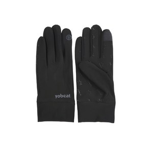 NINE INNER GLOVES BLACK, L, 1개