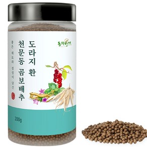 동의한재 천문동 곰보배추 도라지환 11종 원재료, 200g, 1개