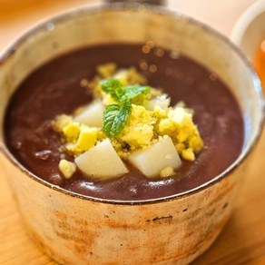 대구 단팥죽 맛집 국산팥으로 만든 부드럽고 달지 않은 늘찬 단팥죽, 1개, 500g