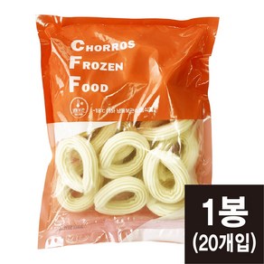 7cm 물방울 츄러스생지 500g(25gx20개입) 동글 미니츄러스