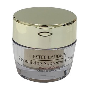 에스티로더 리바이탈라이징 수프림+ 브라이트 파워 소프트 크림 15ml #비타민C 칙칙한 피부 완화, 1개